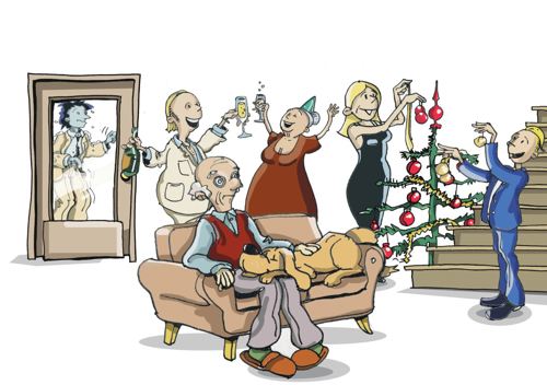 Kerst zonder ballen